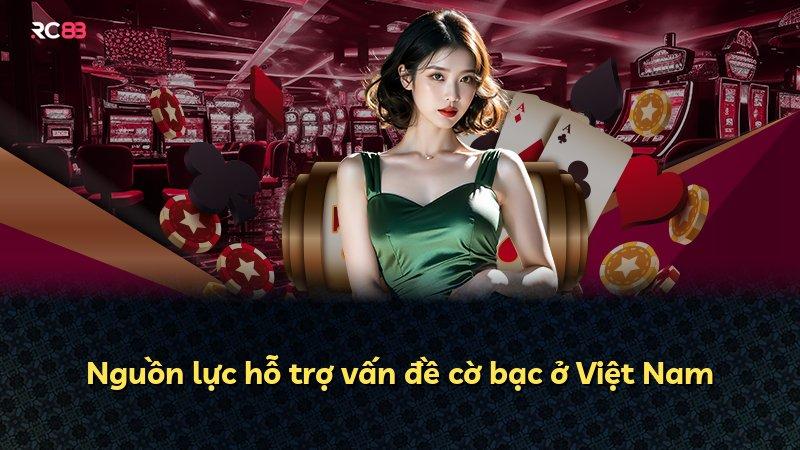 Nguồn lực hỗ trợ vấn đề cờ bạc ở Việt Nam